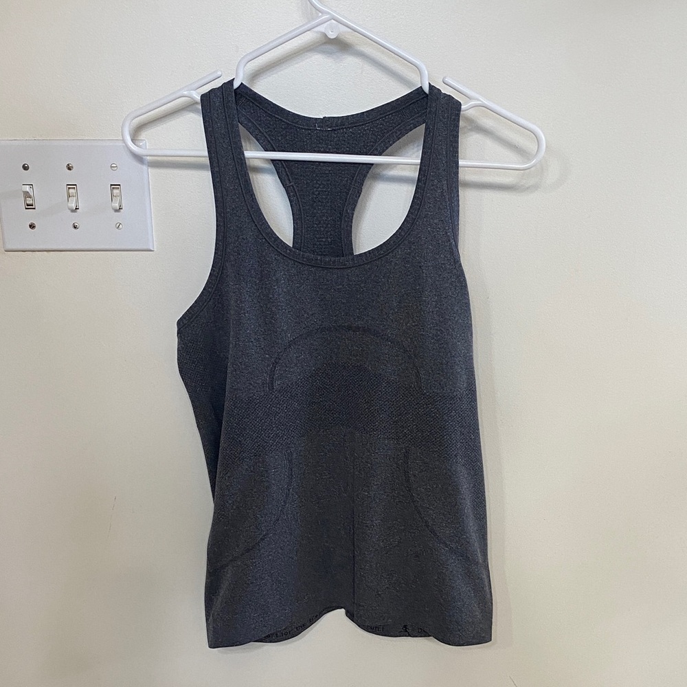 Women's Black Racerback Tank Top - Performance Knit
